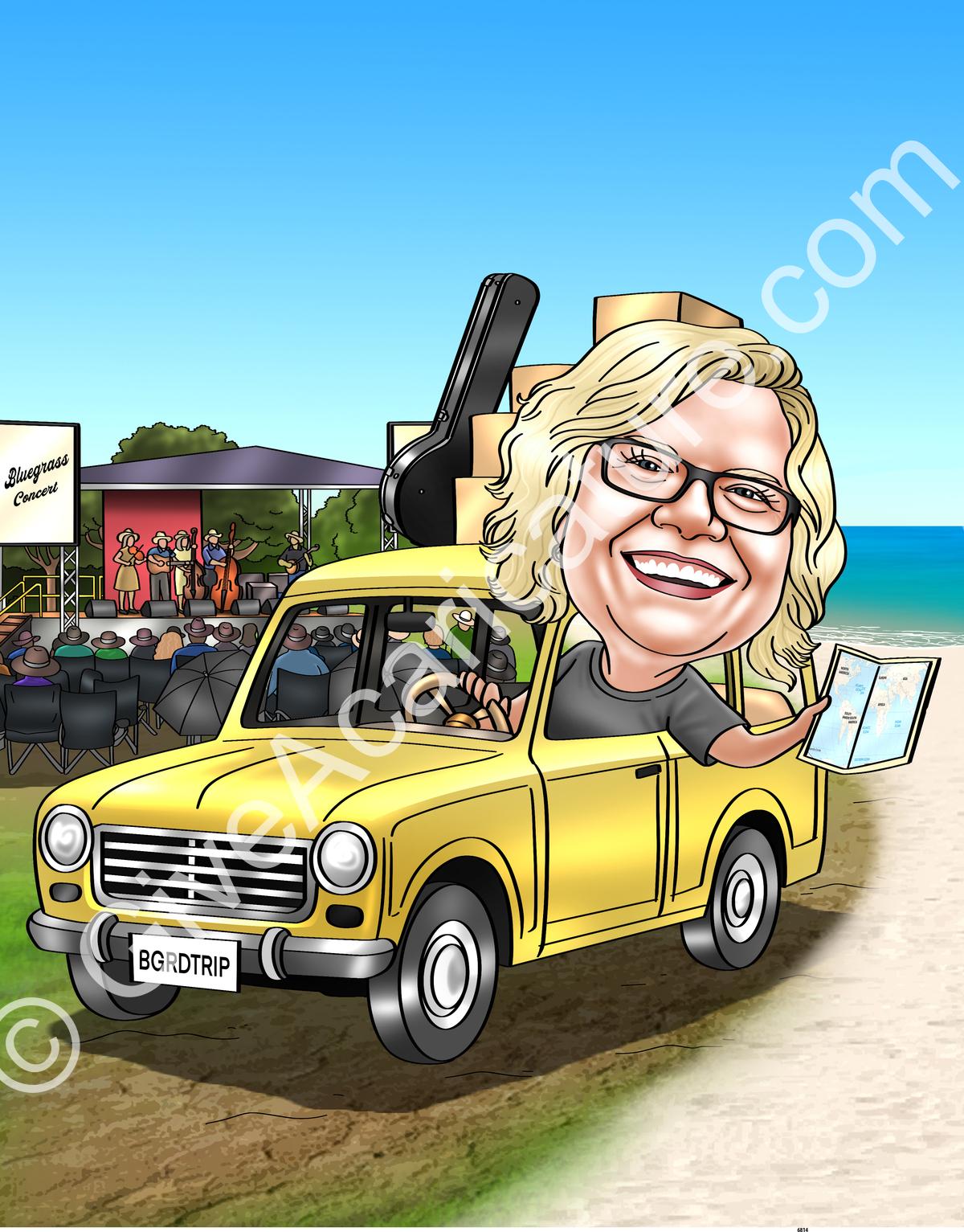 caricature for Chelsea B.